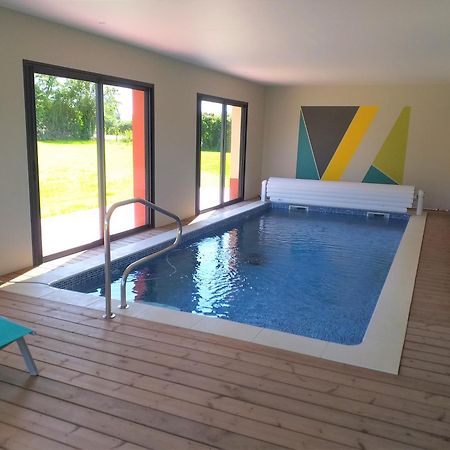 Maison Avec Piscine Interieure Privee Sans Vis A Vis Chauffee Toute L Annee Quiévrecourt Exteriör bild
