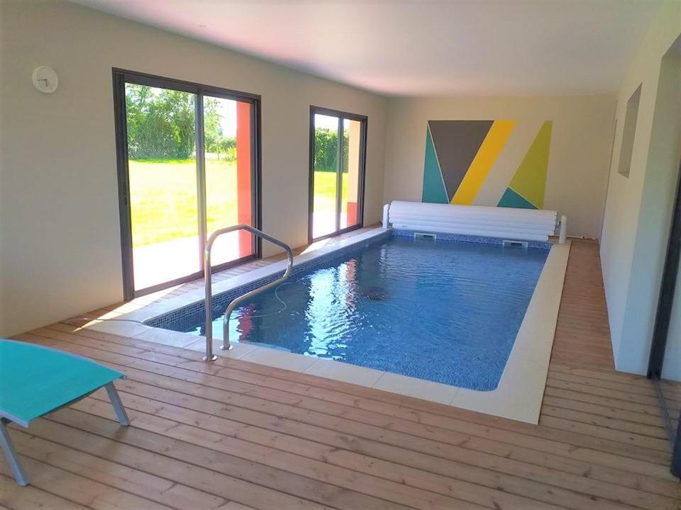 Maison Avec Piscine Interieure Privee Sans Vis A Vis Chauffee Toute L Annee Quiévrecourt Exteriör bild