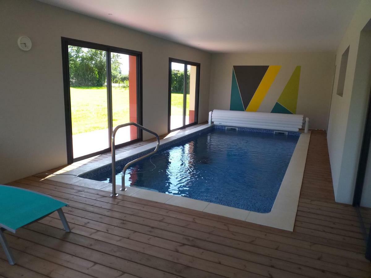 Maison Avec Piscine Interieure Privee Sans Vis A Vis Chauffee Toute L Annee Quiévrecourt Exteriör bild